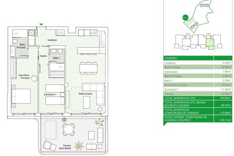 Dzīvoklis pārdošanā Mijas, Malaga, Spānijā 2 istabas, 77 m2 Nr. 121750 - attēls 23