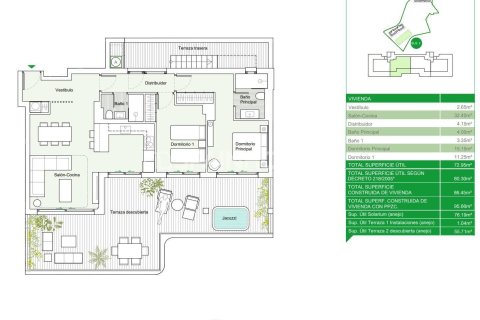 Dzīvoklis pārdošanā Mijas, Malaga, Spānijā 2 istabas, 77 m2 Nr. 121750 - attēls 22