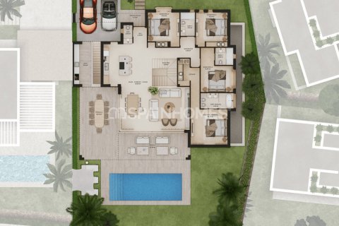 Продажа виллы в Михас, Малага, Испания 5 спален, 334м2 №120885 - фото 12
