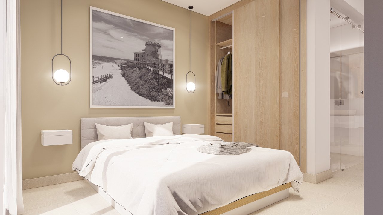 Apartament w Torre de la Horadada, Alicante, Hiszpania 3 sypialnie,  nr 128730