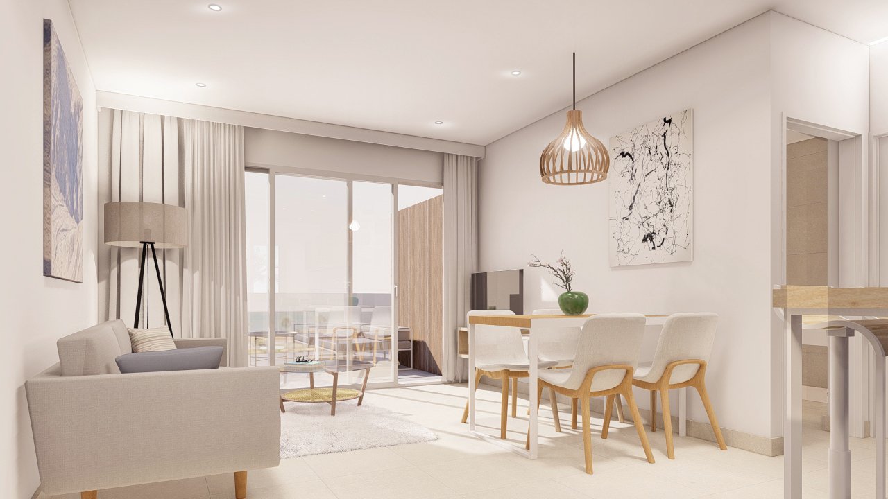 Apartament w Torre de la Horadada, Alicante, Hiszpania 3 sypialnie,  nr 128730