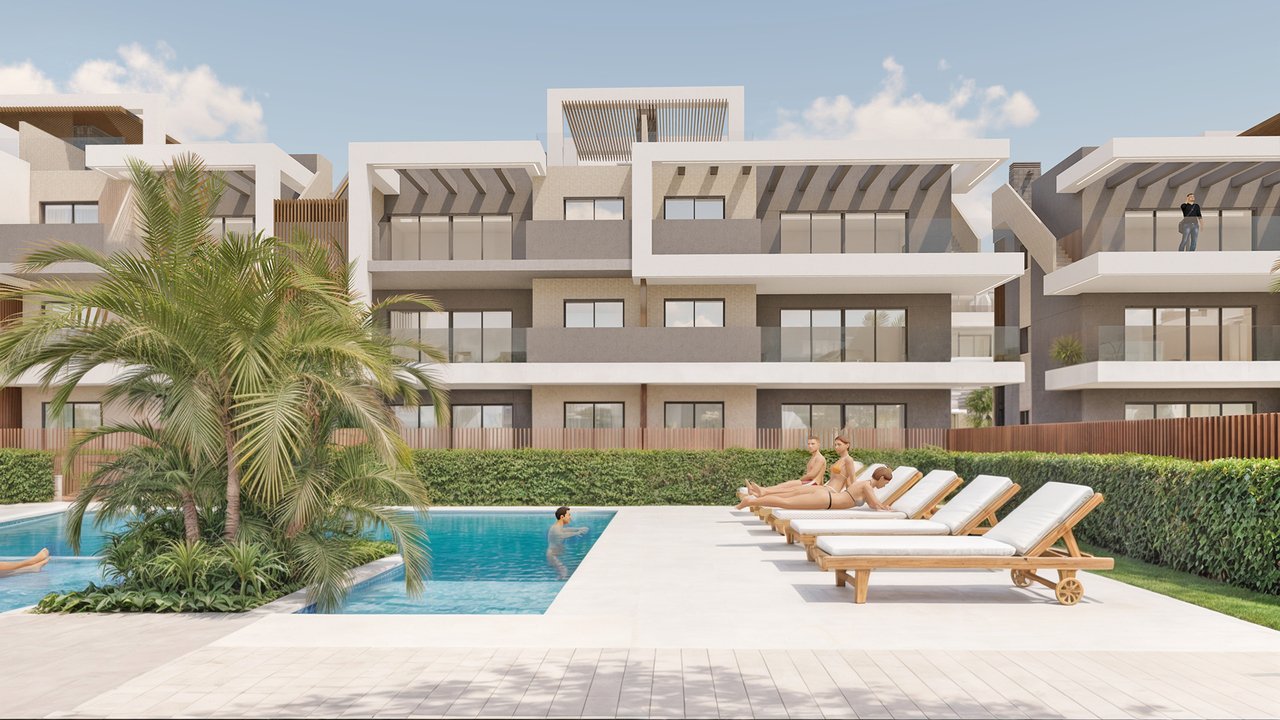 Apartament w Torre de la Horadada, Alicante, Hiszpania 3 sypialnie,  nr 128730