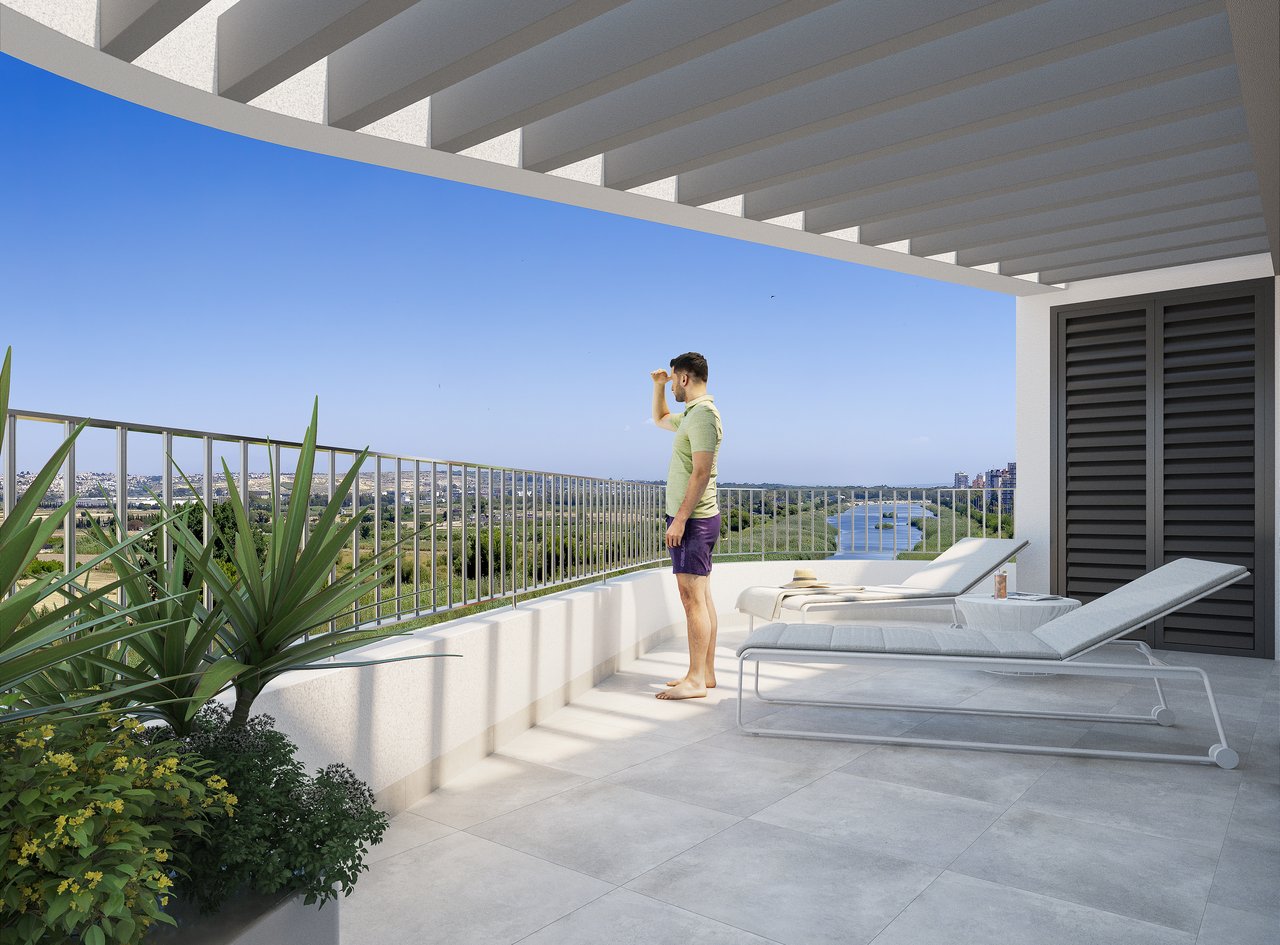 Apartment in Guardamar del Segura, Alicante, Spain 3 bedrooms,  No. 128728