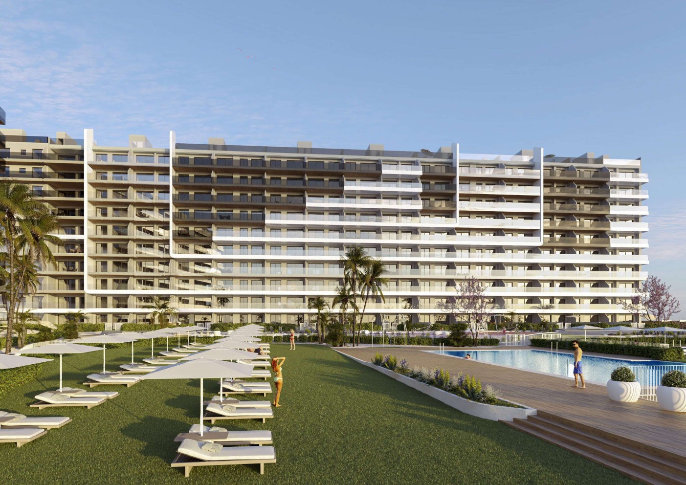 Lägenhet i Orihuela, Alicante, Spanien 3 sovrum, 96 kvm. Nr. 128406