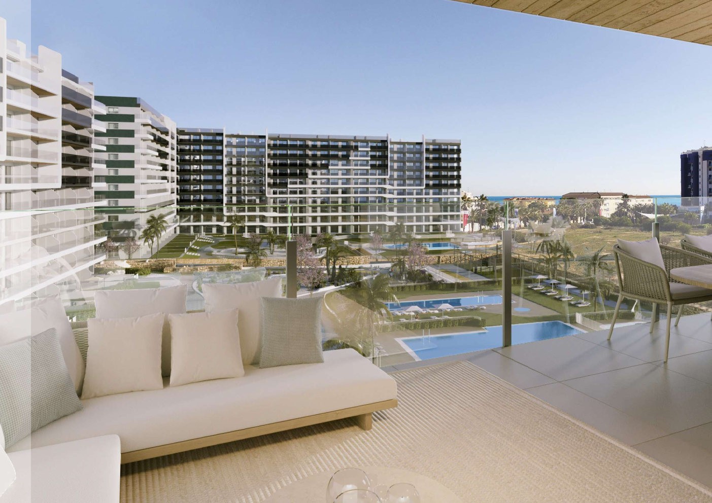 Lägenhet i Orihuela, Alicante, Spanien 3 sovrum, 96 kvm. Nr. 128406