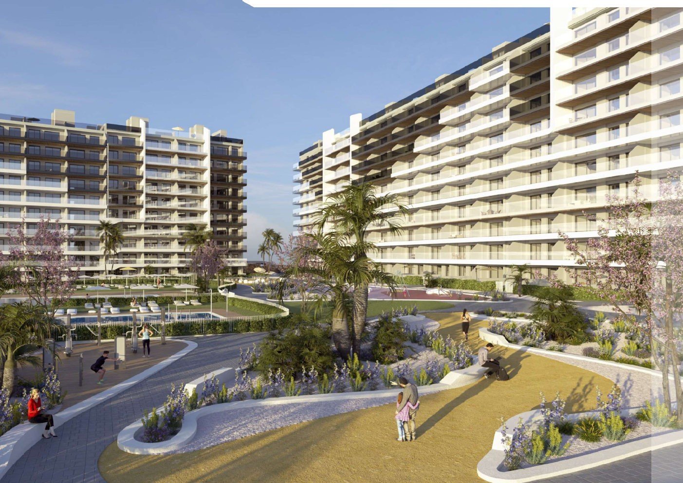 Lägenhet i Orihuela, Alicante, Spanien 3 sovrum, 96 kvm. Nr. 128406