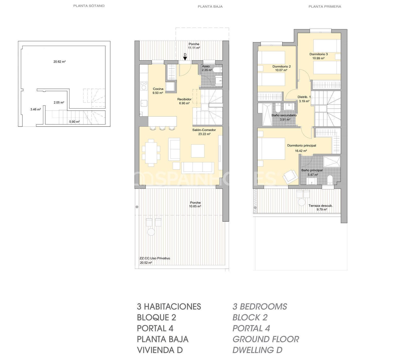 Penthauss Casares, Malaga, Spānijā 2 istabas, 71 m2 Nr. 121157