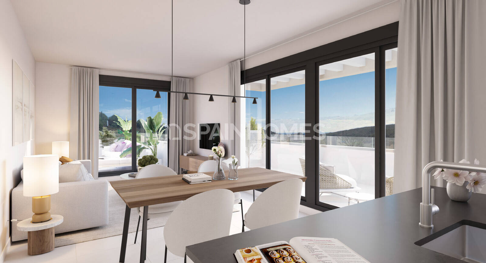 Penthauss Casares, Malaga, Spānijā 2 istabas, 71 m2 Nr. 121157