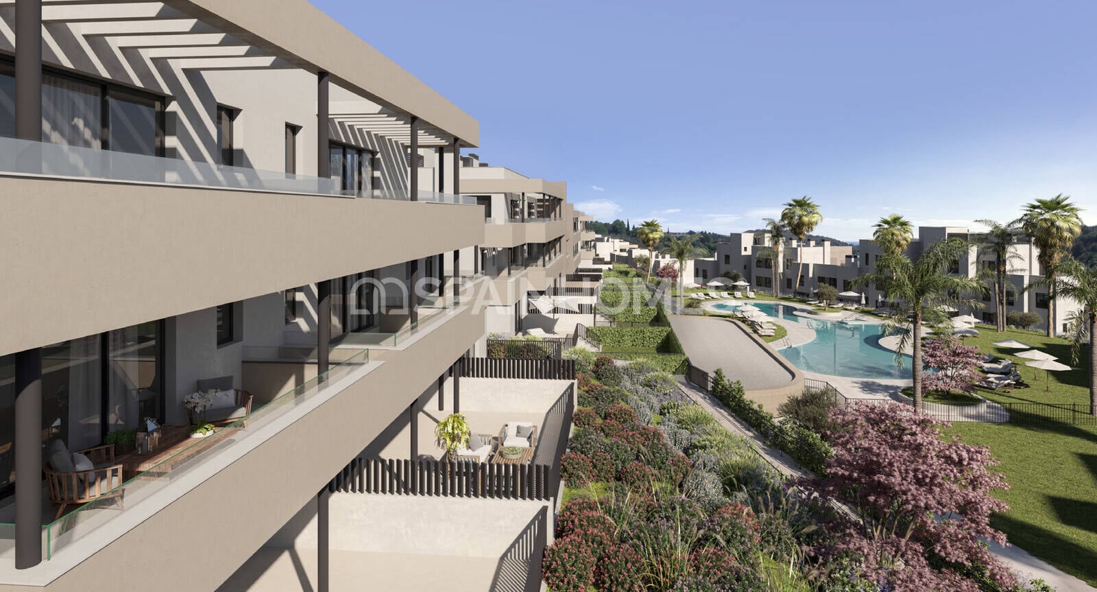 Penthauss Casares, Malaga, Spānijā 2 istabas, 71 m2 Nr. 121157