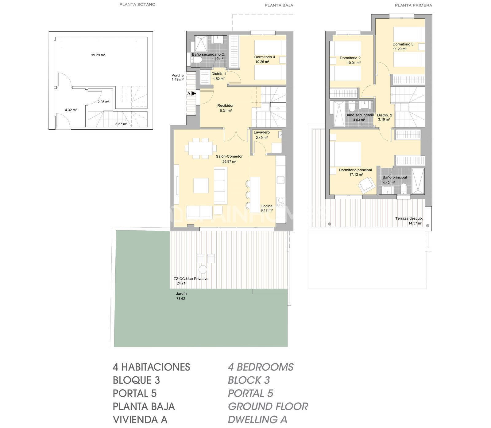 Penthauss Casares, Malaga, Spānijā 2 istabas, 71 m2 Nr. 121157