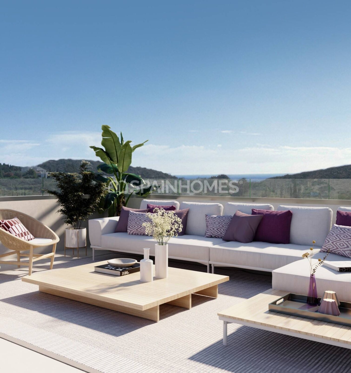 Penthauss Casares, Malaga, Spānijā 2 istabas, 71 m2 Nr. 121157