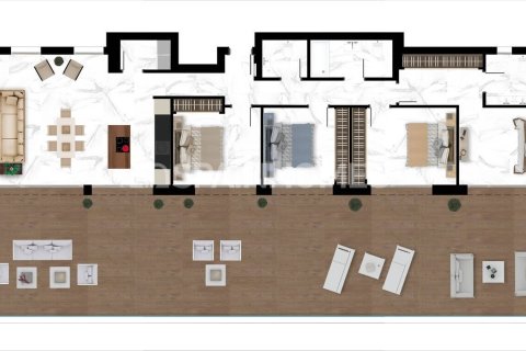 Kattohuoneisto myytävänä Marbella, Malaga, Espanja, 4 makuuhuonetta, 151 m2 No. 121161 - kuva 30