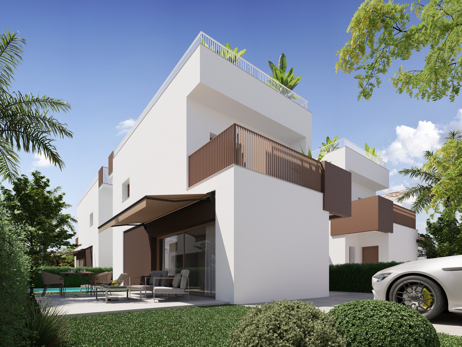 Villa a La Marina, Alicante, Spagna 3 camere da letto, 167 mq. N° 127705