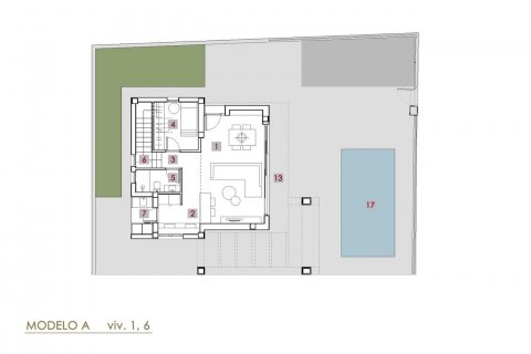 Villa en venta Urbanización Las Filipinas, Alicante, España 3 dormitorios,  No. 131605 - foto 26