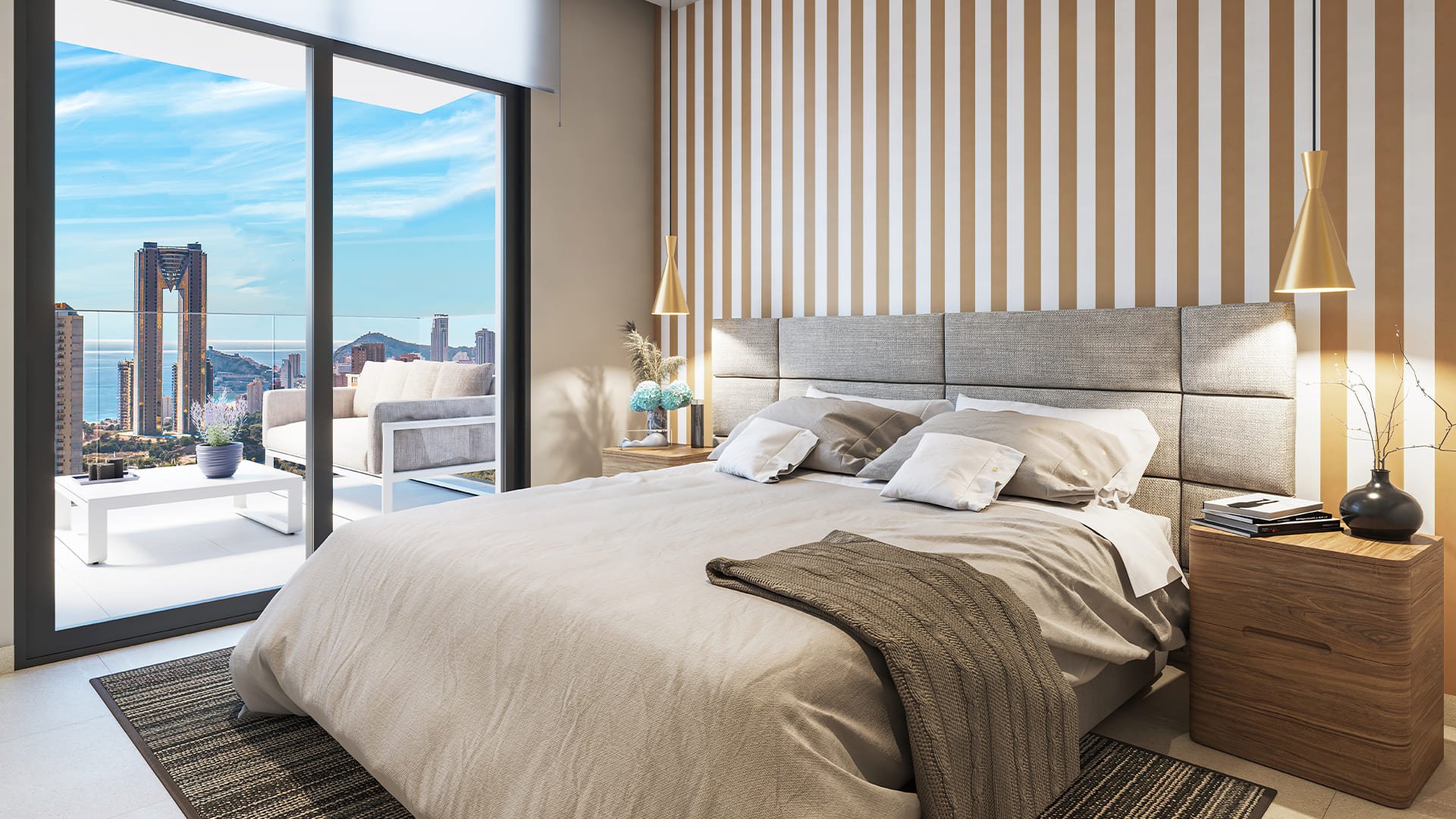 Dzīvoklis Benidorm, Alicante, Spānijā 3 istabas, 131 m2 Nr. 127655