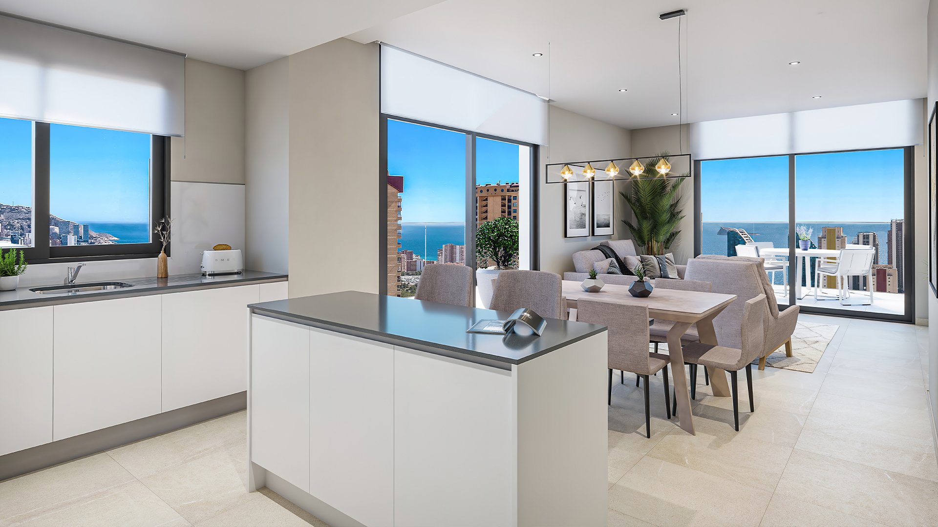 Dzīvoklis Benidorm, Alicante, Spānijā 3 istabas, 131 m2 Nr. 127655