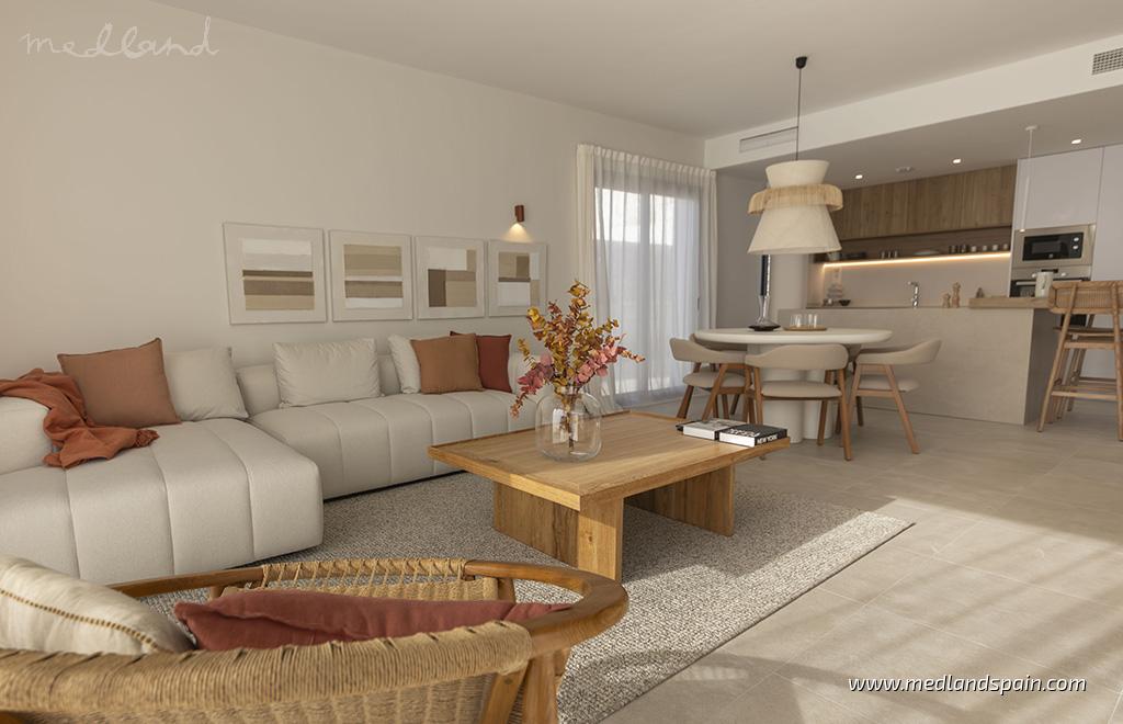 Villa i Murcia, Spanien 3 sovrum, 105 kvm. Nr. 121386