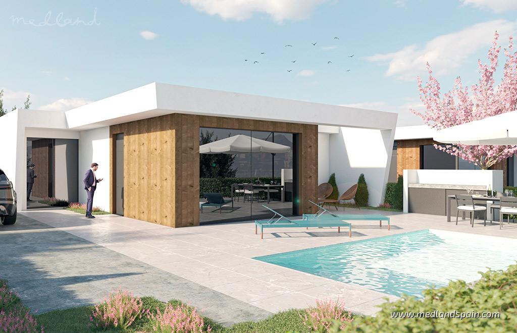 Villa i Murcia, Spanien 3 sovrum, 105 kvm. Nr. 121386