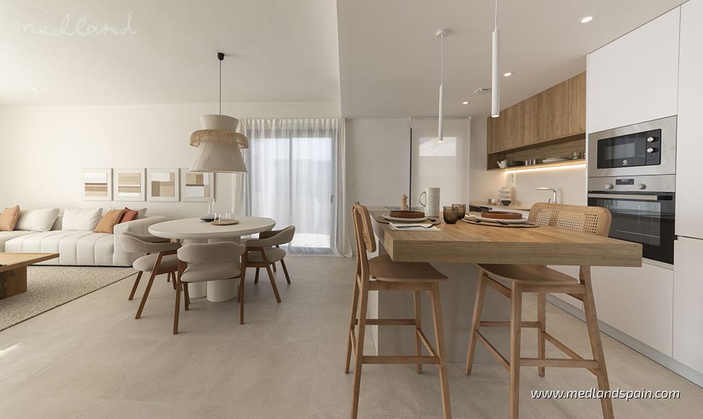 Villa i Murcia, Spanien 3 sovrum, 105 kvm. Nr. 121386
