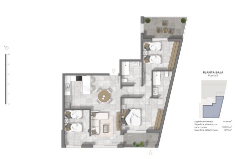 Land plot for sale Guardamar del Segura, Alicante, Spain 3 bedrooms, 89 sq.m. No. 127108 - photo 8