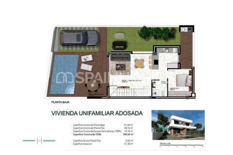 Villa for sale Los Montesinos, Alicante, Spain 3 bedrooms, 108 sq.m. No. 132727 - photo 21