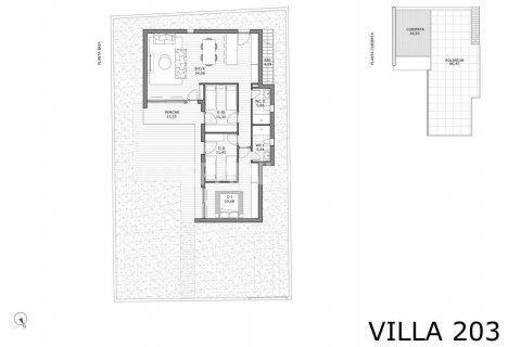 Villa till salu San Miguel de Salinas, Alicante, Spanien 3 sovrum, 107 kvm. Nr. 120974 - foto 9