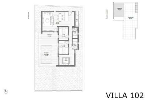 Villa till salu San Miguel de Salinas, Alicante, Spanien 3 sovrum, 107 kvm. Nr. 120974 - foto 4