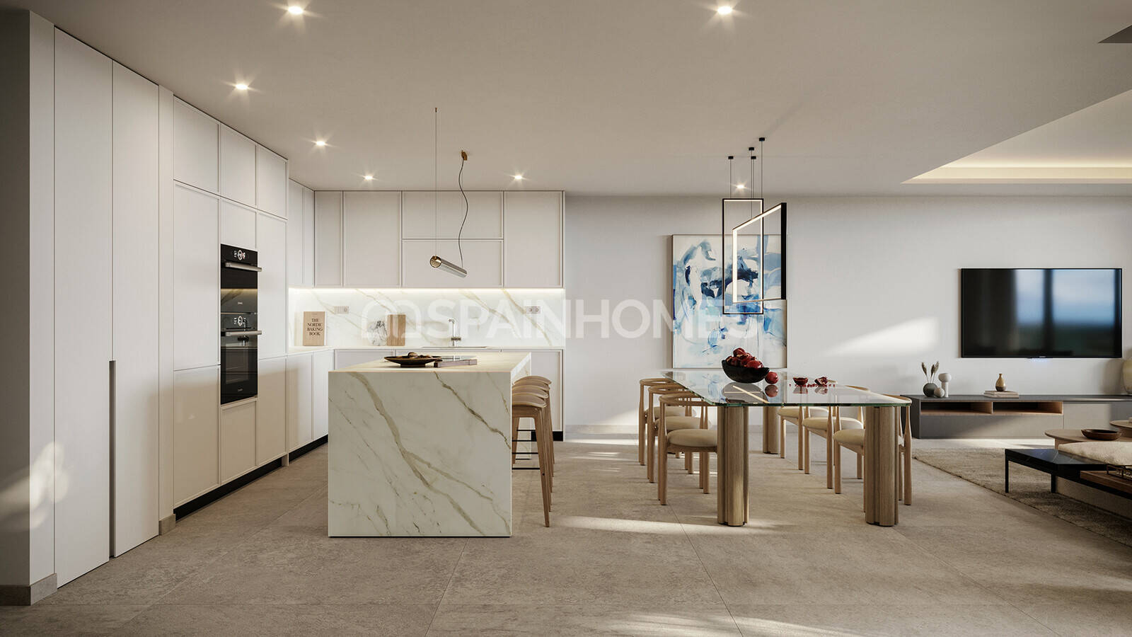 Appartamento a Casares, Malaga, Spagna 2 camere da letto, 113 mq. N° 120896