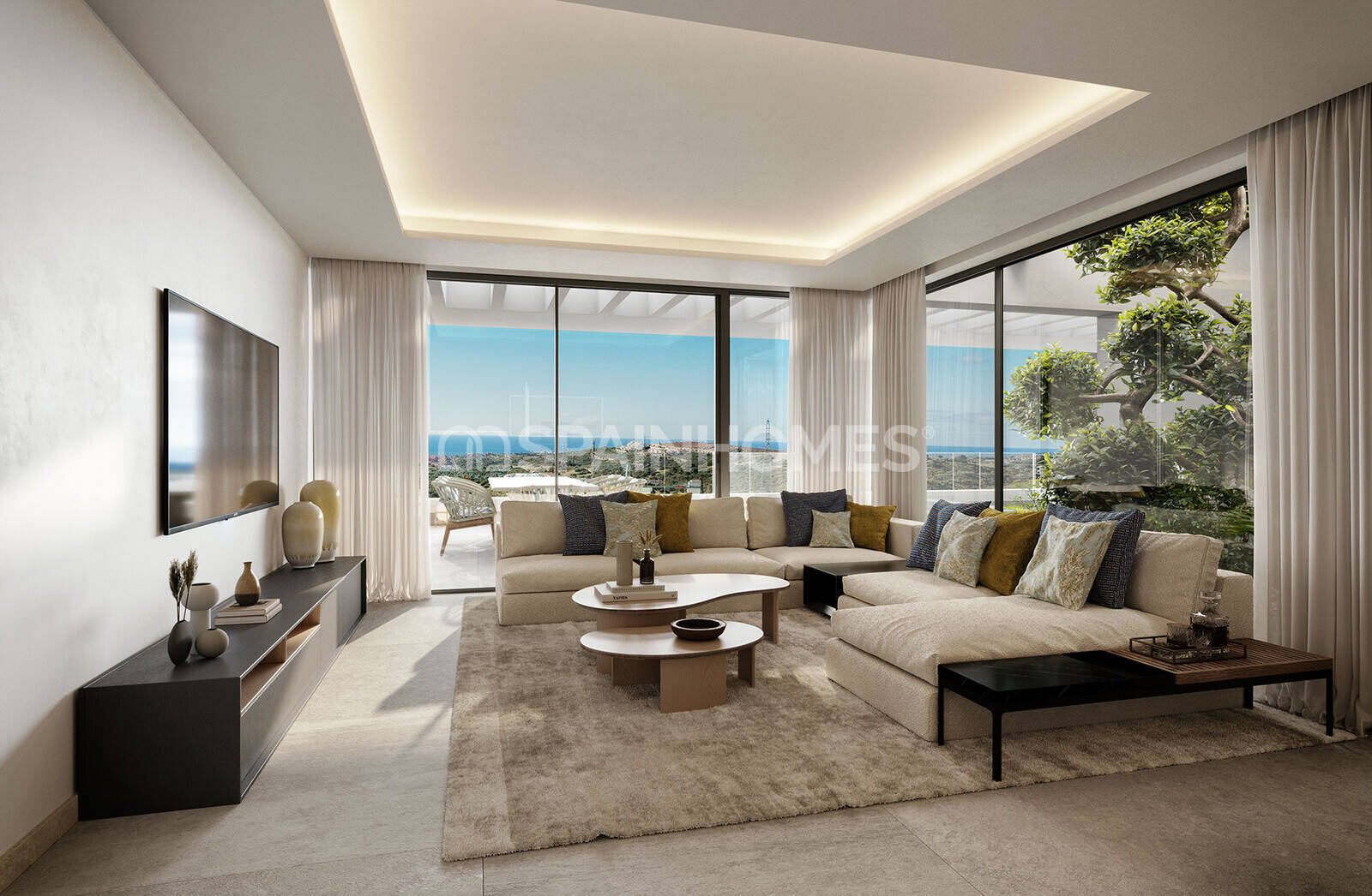 Appartamento a Casares, Malaga, Spagna 2 camere da letto, 113 mq. N° 120896