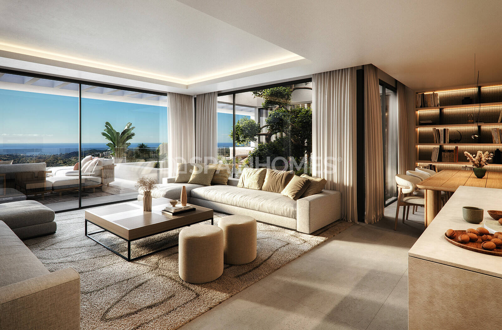 Appartamento a Casares, Malaga, Spagna 2 camere da letto, 113 mq. N° 120896
