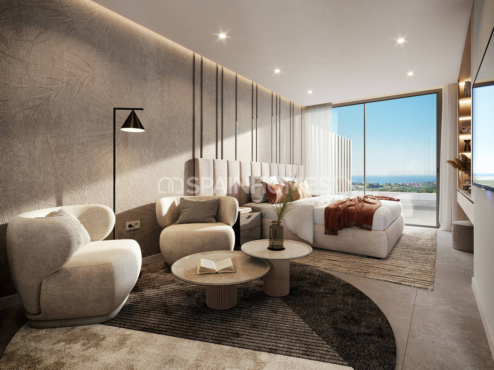 Appartamento a Casares, Malaga, Spagna 2 camere da letto, 113 mq. N° 120896