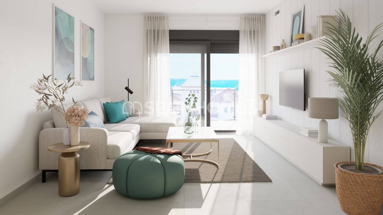 Apartamento en Almuñécar, Granada, España 3 dormitorios, 75 m2 No. 120895