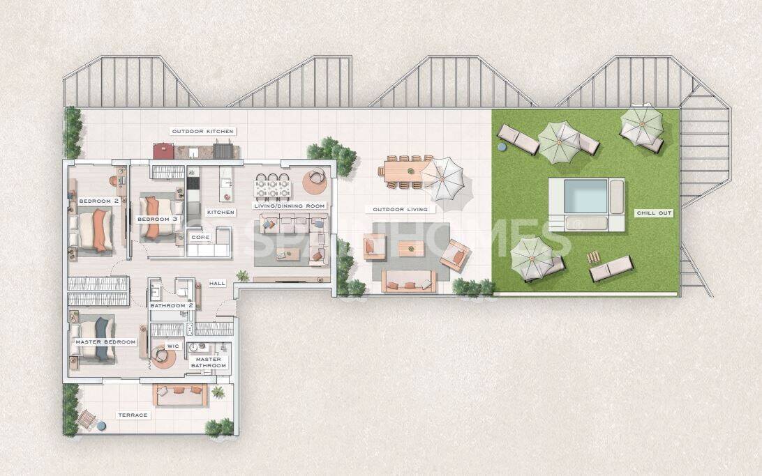 Apartament w Mijas, Malaga, Hiszpania 2 sypialnie, 86 mkw. nr 120696