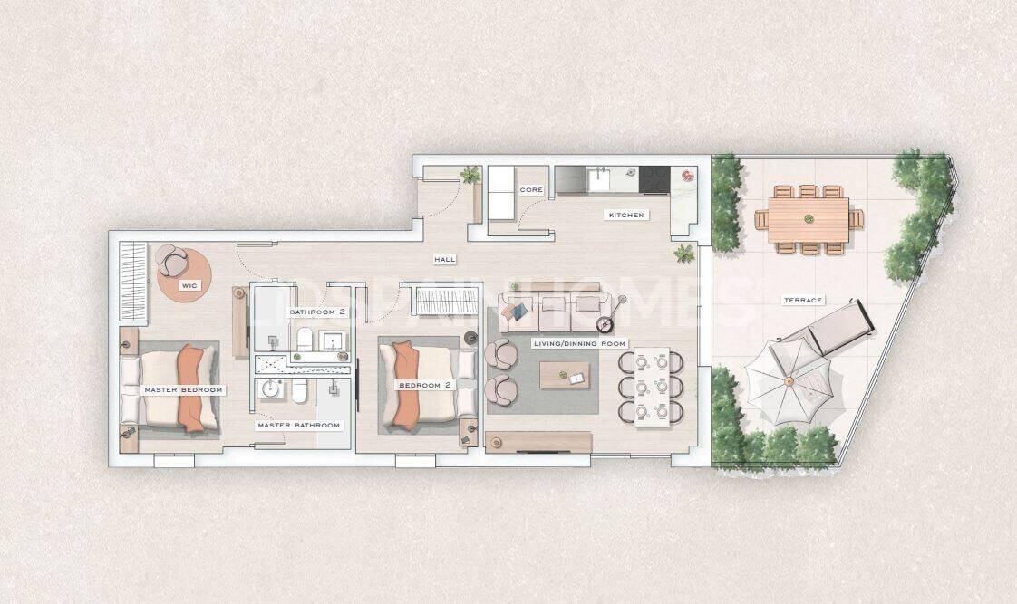 Dzīvoklis Mijas, Malaga, Spānijā 3 istabas, 97 m2 Nr. 120697