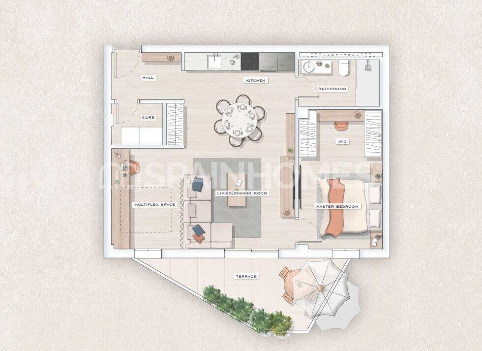 Dzīvoklis Mijas, Malaga, Spānijā 3 istabas, 97 m2 Nr. 120697