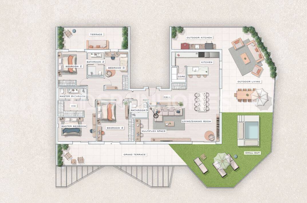Dzīvoklis Mijas, Malaga, Spānijā 3 istabas, 97 m2 Nr. 120697