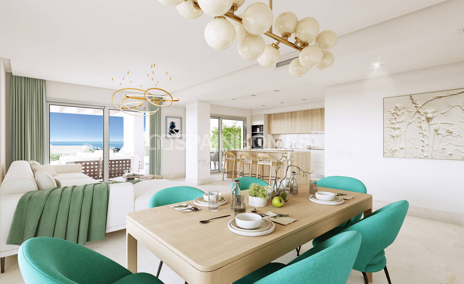 Apartment à Benahavis, Malaga, Espagne 2 chambres, 103 m2 No. 120954