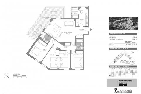 Apartamento en venta Málaga, España 3 dormitorios, 96 m2 No. 121226 - foto 8