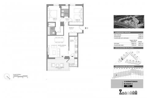 Apartamento en venta Málaga, España 3 dormitorios, 96 m2 No. 121226 - foto 9