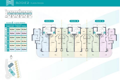 Dzīvoklis pārdošanā Los Alcazares, Murcia, Spānijā 2 istabas, 83 m2 Nr. 125424 - attēls 16
