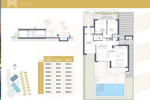 Villa zum Verkauf Los Alcazares, Murcia, Spanien 3 Schlafzimmer, 100 m2 Nr. 125419 - Foto 20