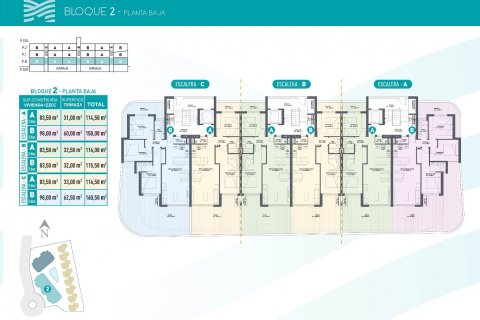 Dzīvoklis pārdošanā Los Alcazares, Murcia, Spānijā 3 istabas, 98 m2 Nr. 125423 - attēls 16