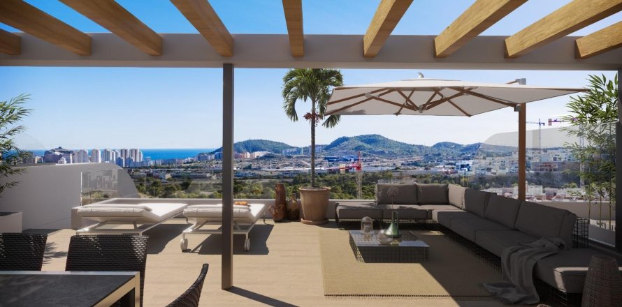 Dzīvoklis Finestrat, Alicante, Spānijā 2 istabas, 100 m2 Nr. 130605