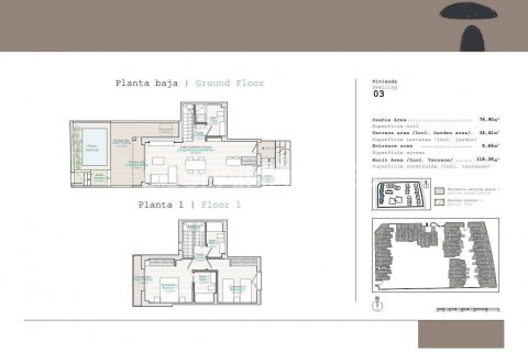 Продажа виллы в Дения, Аликанте, Испания 3 спальни, 115м2 №121071 - фото 5