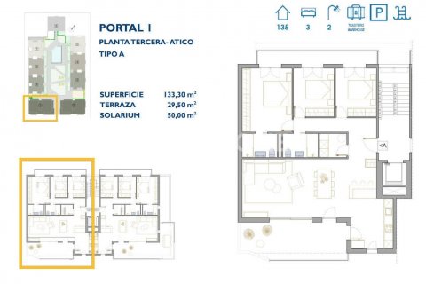Apartamento en venta San Pedro del Pinatar, Murcia, España 2 dormitorios, 84 m2 No. 121074 - foto 10