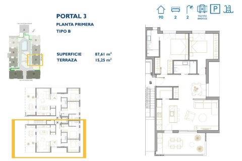Appartamento in vendita a San Pedro del Pinatar, Murcia, Spagna 2 camere da letto, 84 mq. N° 121074 - foto 25