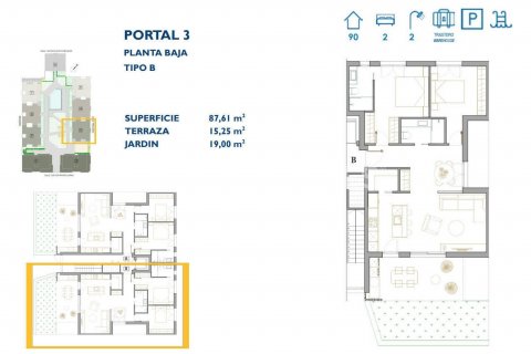 Apartamento en venta San Pedro del Pinatar, Murcia, España 2 dormitorios, 84 m2 No. 121074 - foto 13