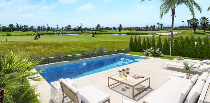 Villa à Los Alcazares, Murcia, Espagne 3 chambres, 139 m2 No. 129579