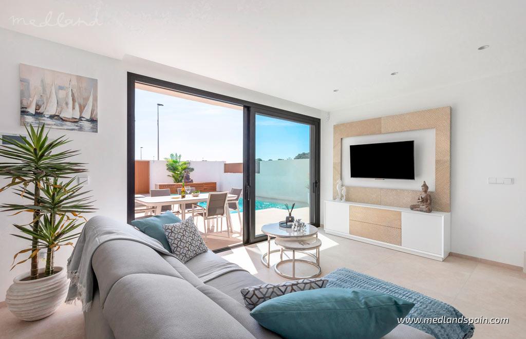 Huvila Santiago de la Ribera, Murcia, Espanja 3 makuuhuonetta, 127 m2 No. 121929