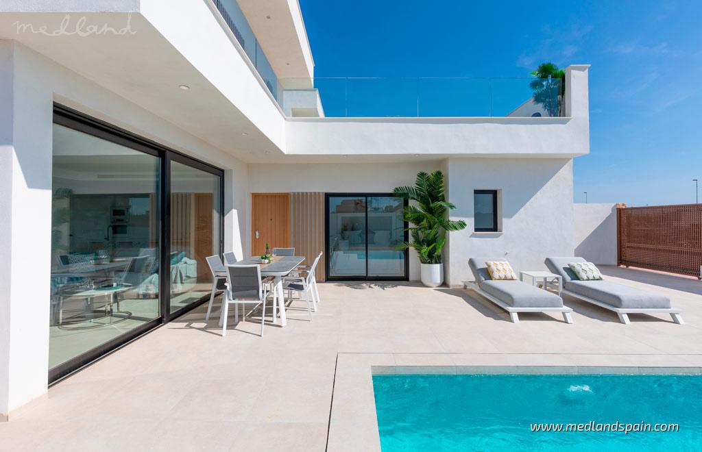 Huvila Santiago de la Ribera, Murcia, Espanja 3 makuuhuonetta, 127 m2 No. 121929